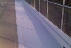 court gutter waterproofing